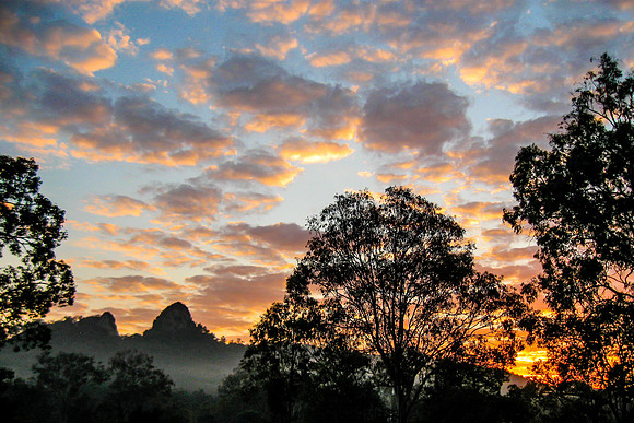 Sunrise over Ivory Rock
