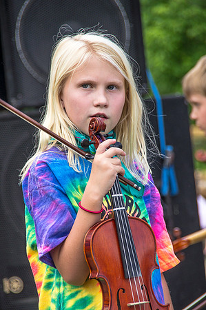 Thoughtful Violinist