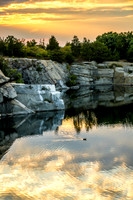 Halibut Point Quarry Sunset #2