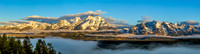 Grand Tetons Sunrise Panorama