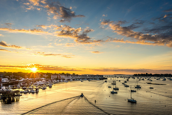 Beverly Harbor Sunrise