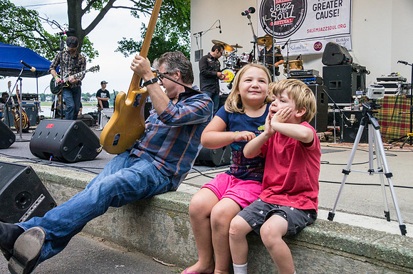 The Delta Generators play at the Salem Jazz and Soul Festival.
